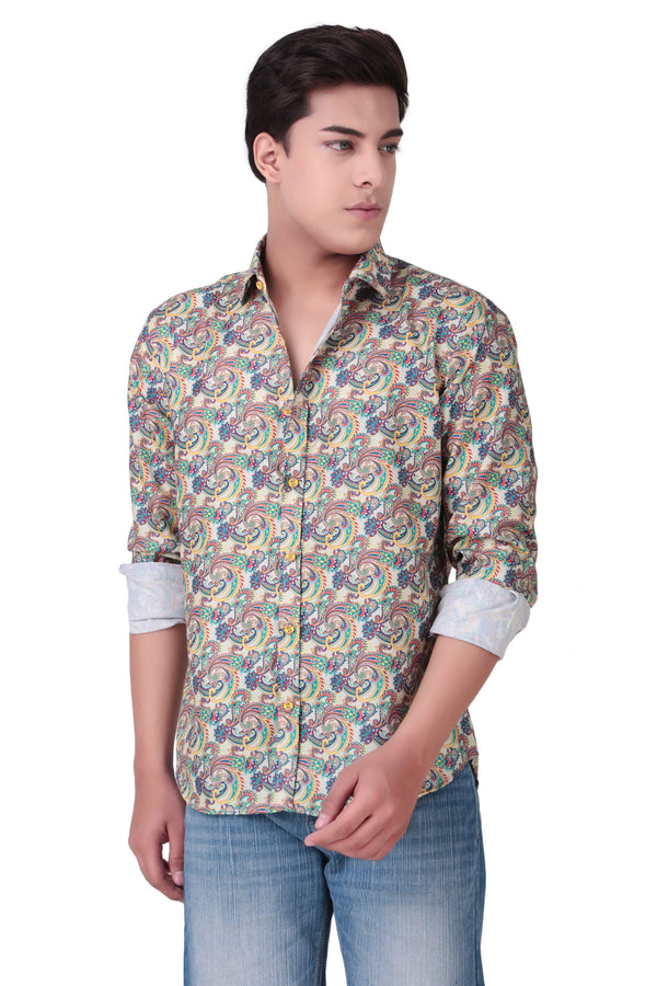 Rainbow Paisley